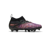 Puma - Future 8 Match FG/AG JR, Zapatillas de fútbol Unisexo, Puma Black-Puma White-Glowing Red,
