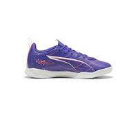 PUMA Ultra 5 Play IT Jr, Soccer Shoe, Lapis Lazuli White-Sunset Glow, 28 EU