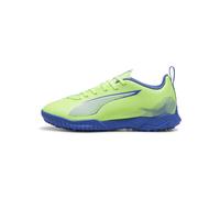 Puma Botas de fútbol de niños Ultra 5 Play Tt Jr Puma. Verde / Azul 38 (5)