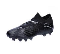 PUMA Botas de fútbol Future 7 Pro FG/AG 41 Black Silver Metallic Gray ┃Botas de fútbol para Hombre