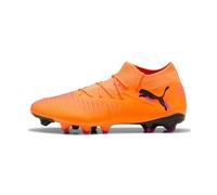 PUMA Botas de fútbol Future 8 Match FG/AG Unisex 48, Heat Fire Black Ravish Orange Pink