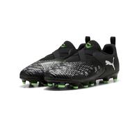 PUMA Botas de fútbol Future 8 Match LL FG/AG Niños 37.5, Black Cool Light Gray Fluo Green