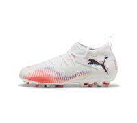 PUMA Botas de fútbol FUTURE 8 MATCH MG juveniles, Calzado, Blanco, 35
