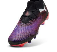 Puma - Future 8 Pro FG/AG, Zapatillas de fútbol Unisexo, Puma Black-Puma White-Glowing Red,