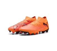 PUMA Botas de fútbol Future 8 Pro FG/AG Unisex 44, Heat Fire Black Ravish Orange Pink