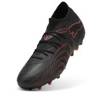 Botas de fútbol puma future 9 match mg negro/rojo/gris fuerte 42.5
