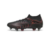 PUMA Future 9 Match MXSG - Tenis de fútbol Unisex, Color Negro y Rojo Brillante, Gris Fuerte, Talla 7.5 de Reino Unido, Puma Negro Rojo Brillante Gris Fuerte, 41 EU