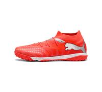 PUMA Future 9 Match TT - Tenis de fútbol Unisex, Color Rojo, Blanco, Negro y Plateado, Talla 7 de Reino Unido, Rojo Brillante Puma Blanco Puma Negro Puma Plata, 40.5 EU