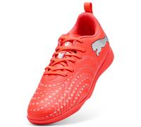 PUMA Botas de fútbol FUTURE 9 PLAY Indoor juveniles, Calzado, Rojo, 37.5 37.5