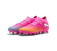 PUMA Botas de fútbol FUTURE 9 PRO FG/AG juveniles, Calzado, Rosa, 34.5