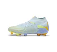 PUMA Botas de fútbol FUTURE 9 ULTIMATE LIGHT UP FG para mujer, Calzado, Amarillo, 38.5