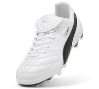 PUMA Botas de fútbol KING LIGA FG/AG unisex, Calzado, Blanco, 46 46