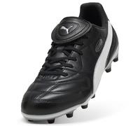 Puma King Liga FG/AG, Zapatillas de Fútbol Unisex-Adulto, Black Silver White, 40.5 EU, Puma Black Puma Silver Puma White, 40.5 EU