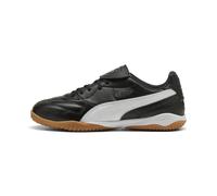 PUMA King Liga IT - Tenis de fútbol Unisex, Color Negro, Plateado y Blanco, Talla 6, Puma Negro Puma Plata Puma Blanco, 39 EU