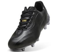 PUMA Botas de fútbol KING PLATINUM FG/AG PANTERA NEGRA unisex, Calzado, Negro, 46.5 46.5
