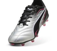 PUMA King Pro FG/AG, Zapatillas de Fútbol Unisex Adulto, Puma Silver Puma Black Sun Struck Puma White, 44 EU