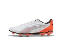 PUMA Botas de fútbol KING PRO FG/AG unisex, Calzado, Blanco, 43