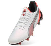 PUMA Botas de fútbol KING ULTIMATE FG/AG para mujer, Calzado, Blanco, 40.5 40.5