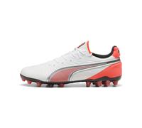 PUMA Botas de fútbol KING ULTIMATE MG unisex, Calzado, Blanco, 46
