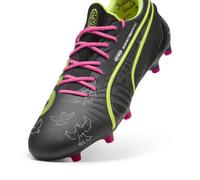 PUMA Botas de fútbol KING ULTIMATE x KIDSUPER FG/AG unisex, Calzado, Negro, 45 45