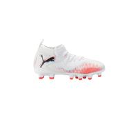 PUMA Botas de fútbol para niños FUTURE 8 MATCH FG/AG Jr con tacos blanco | 38 1/2