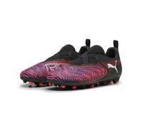 PUMA Botas de fútbol sin Cordones Future 8 Match MG Niños 38, Black White Glowing Red