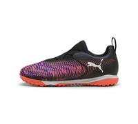 PUMA Botas de fútbol sin Cordones Future 8 Match TT +Mid Niños 38, Black White Glowing Red