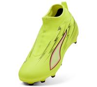 PUMA Botas de fútbol sin cordones ULTRA 6 MATCH+ FG/AG juveniles, Calzado, Amarillo, 35.5 35.5