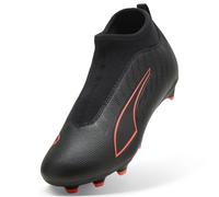 PUMA Botas de fútbol sin cordones ULTRA 6 MATCH+ FG/AG juveniles, Calzado, Negro, 38.5 38.5