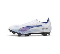 PUMA Botas de fútbol ULTRA 5 CARBON LAUNCH EDITION FG para mujer, Calzado, Blanco, 35.5
