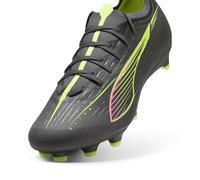 Puma - Ultra 5 Match FG/AG, Zapatillas de fútbol Unisexo, Matte Aged Silver-Yellow Alert-Puma Aged Silver,