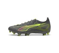 Puma - Ultra 5 Pro FG/AG, Zapatillas de fútbol Unisexo, Matte Aged Silver-Yellow Alert-Sun Struck,