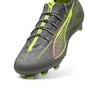 Puma - Ultra 5 Pro FG/AG, Zapatillas de fútbol Unisexo, Matte Aged Silver-Yellow Alert-Sun Struck,