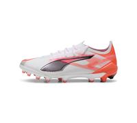 PUMA Botas de fútbol ULTRA 5 ULTIMATE AG para mujer, Calzado, Blanco, 40.5