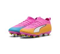 PUMA Botas de fútbol ULTRA 6 MATCH FG/AG juveniles, Calzado, Rosa, 33