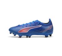 Puma Ultra 6 Match FG/AG - Tenis de fútbol Unisex, Ultra Blue Puma White Glowing Red, 42 EU
