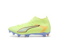 PUMA Botas de fútbol ULTRA 6 MATCH+ LIGHT UP FG/AG para mujer, Calzado, Amarillo, 40