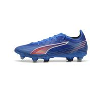 PUMA Ultra 6 Match Mxsg - Tenis de fútbol Unisex, Ultra Blue Puma White Glowing Red, 40 EU