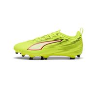 Zapatos Ultra 6 Play FG/AG Yellowalert Negro Glowingred Junior 108705 01