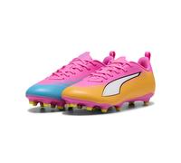 PUMA Botas de fútbol ULTRA 6 PLAY FG/AG juveniles, Calzado, Rosa, 32.5