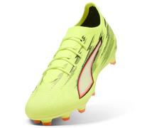 PUMA Ultra 6 Pro FG/AG - Tenis de fútbol Unisex, Color Amarillo Alerta, Negro Brillante, Rojo y Lima, Talla 13 de Reino Unido, Yellow Alert Puma Black Glowing Red Lime Squeeze, 48.5 EU