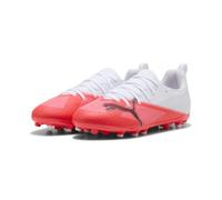 PUMA Botas de fútbol ULTRA 7 MATCH MG juveniles, Accesoiros, Rojo, 28