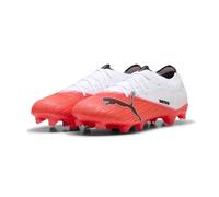 PUMA Botas de fútbol Ultra Nitro™ 7 Match FG/AG Unisex 44.5, Ultra Red Black White