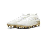 PUMA Botas de fútbol unisex Future 9 Match Fg/Ag, beige blanco, 43 EU