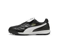 PUMA Botas de fútbol Unisex King Top TT, Negro/Blanco, Talla 42, PUMA Negro PUMA Blanco, 42 EU, Puma Negro PUMA Blanco, 41.5/42 EU
