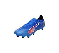 PUMA Botas de fútbol Unisex Ultra 6 Match FG/AG, Ultra Blue PUMA White Luminous Red, 39 EU