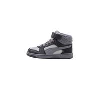 PUMA Zapatillas Rebound Slam Mid Cosy para niños, Accesoiros, Gris, 33