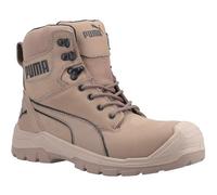 Puma Botas de Seguridad de Cuero Conquest con Cordones, Costura (FS7473)