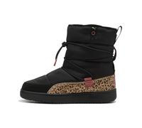 PUMA Botas Snowbae Animal Flair para mujer, Calzado, Negro, 38.5 38.5