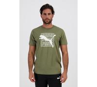 Puma Box - Kaki - Camiseta Algodón Hombre talla L